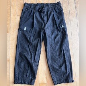 Adidas Men’s Windbreaker Style Pants Adjustable Buckle Drawstring Hems Size 2XL